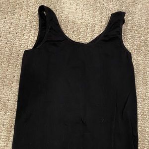 Black athleasure tank top for sale!